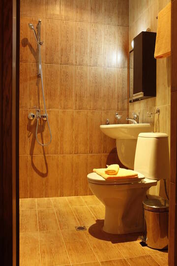 Фото номера Улучшенный двухместный номер с 1 кроватью Отель Family Hotel Dinchova kushta г. Рожен 8